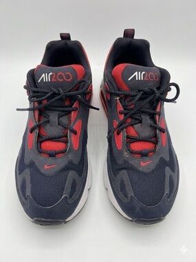 Nike Men’s Air 200 Navy and Red Athletic Sneakers